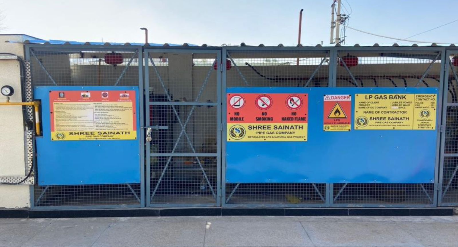 Lot & Bot Gas Pipe